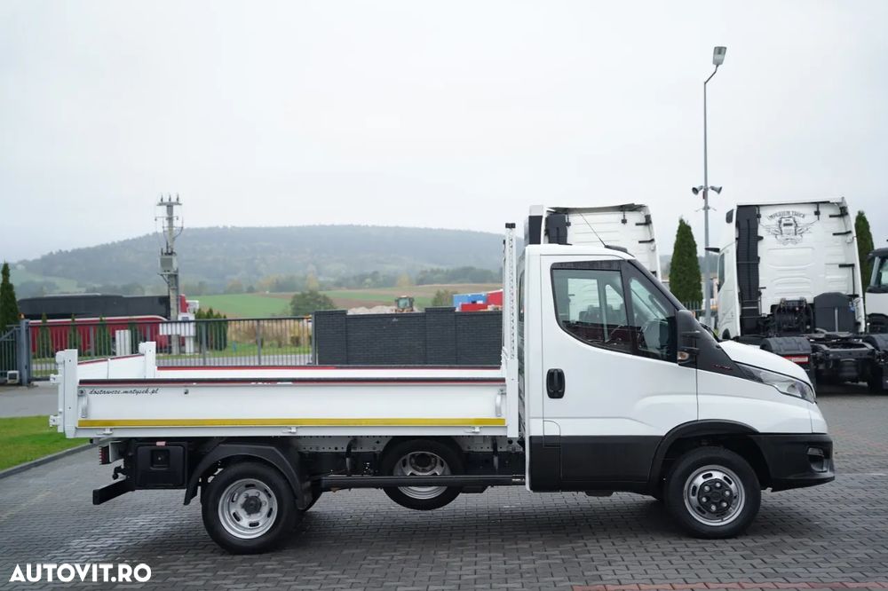 Iveco DAILY 35-160 / BASCULABILĂ - 3,3 M / BASCULARE PE SPATE / ROȚI DUBLE PE SPATE / MANUALĂ / IMPORT / - 20