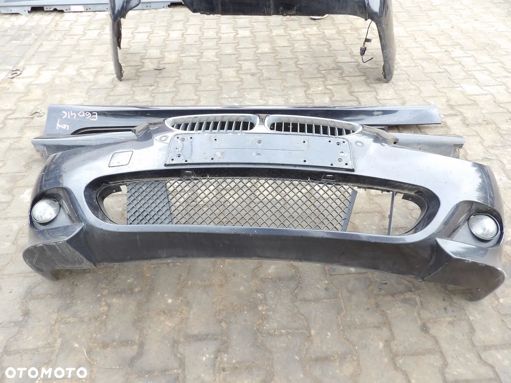 BMW - E60 - KOLOR 416 - M PAKIET - LIFT - ZDERZAK PRZEDNI - ZDERZAK TYLNY - PROGI - KOMPLET - ORYGINAŁ - 1