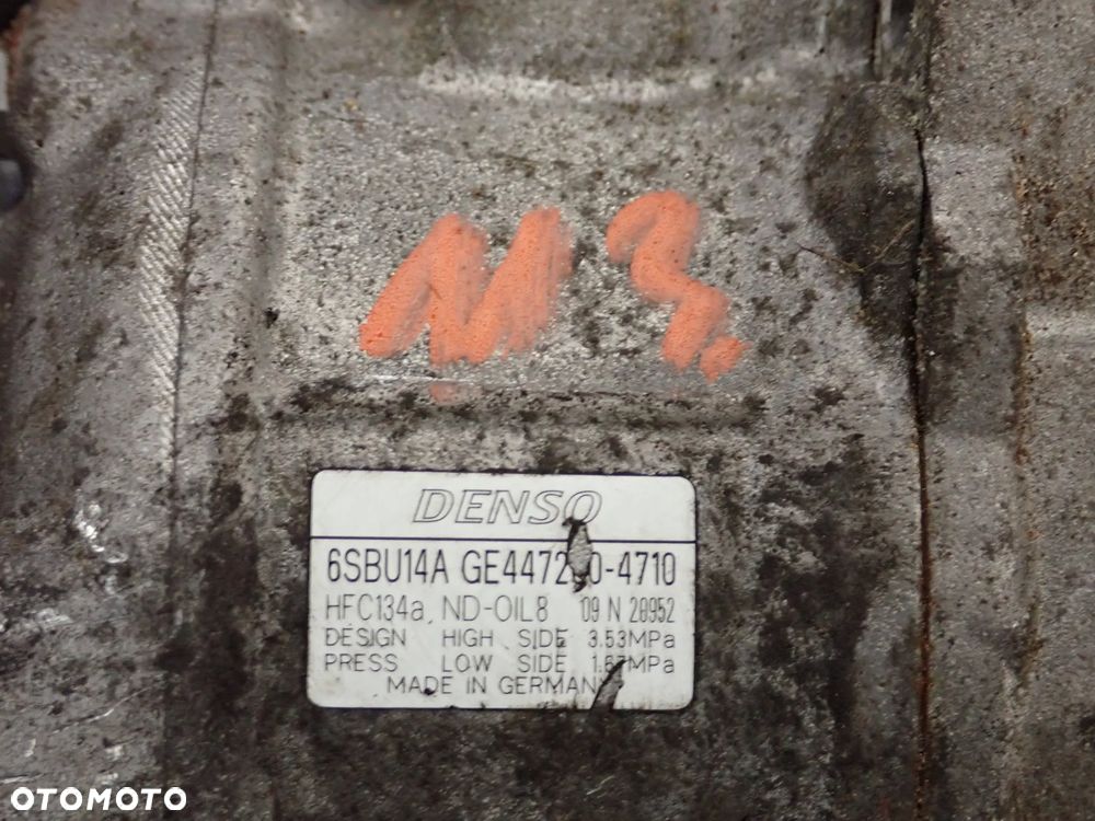 BMW 2.0 D SPRĘŻARKA KLIMATYZACJI 447260-4710 447260-3821 447260-1852 6905643 -07 - 3