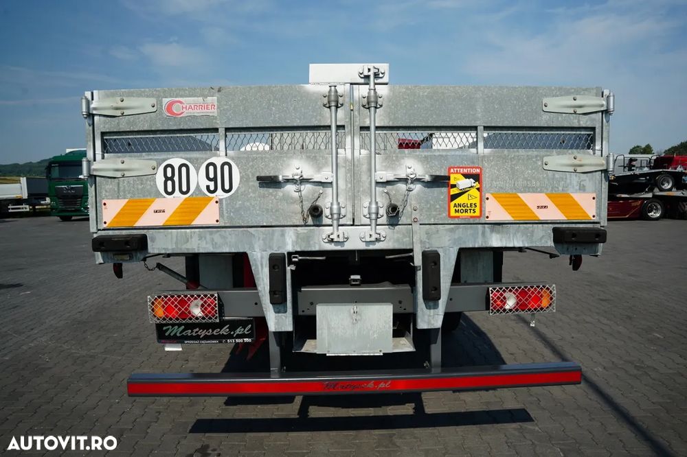 DAF LF 250 / 4x2 / CAROSERIE DE LIVRARE 7,3 m / HYVA HB150XE3 HGV / RIDICARE MAXIMĂ: 10,06 M / PODEA REZISTENTĂ / ROTATOARE / TELECOMANDĂ / EURO 6 - 12