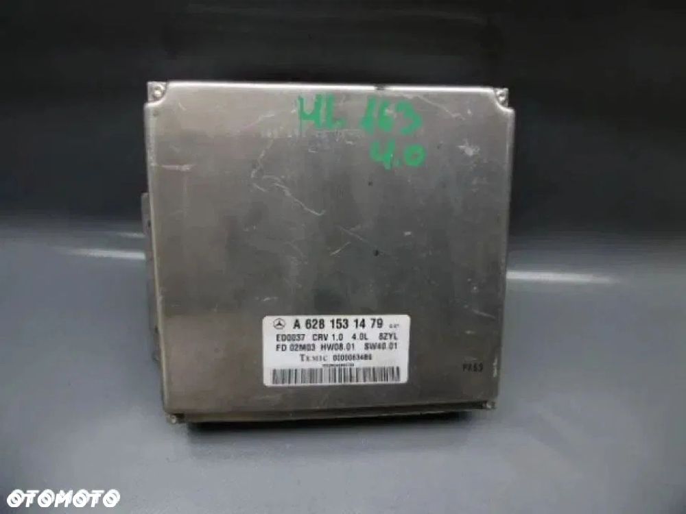 mercedes ml w163 4.0 cdi sterownik komputer a6281531479 - 1