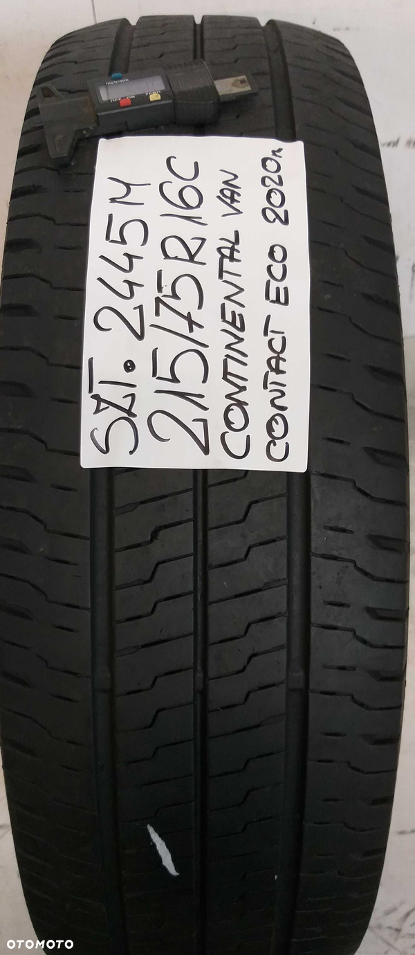 Szt2445M Sztuka 215/75R16C Continental VanContactEco 2020rok