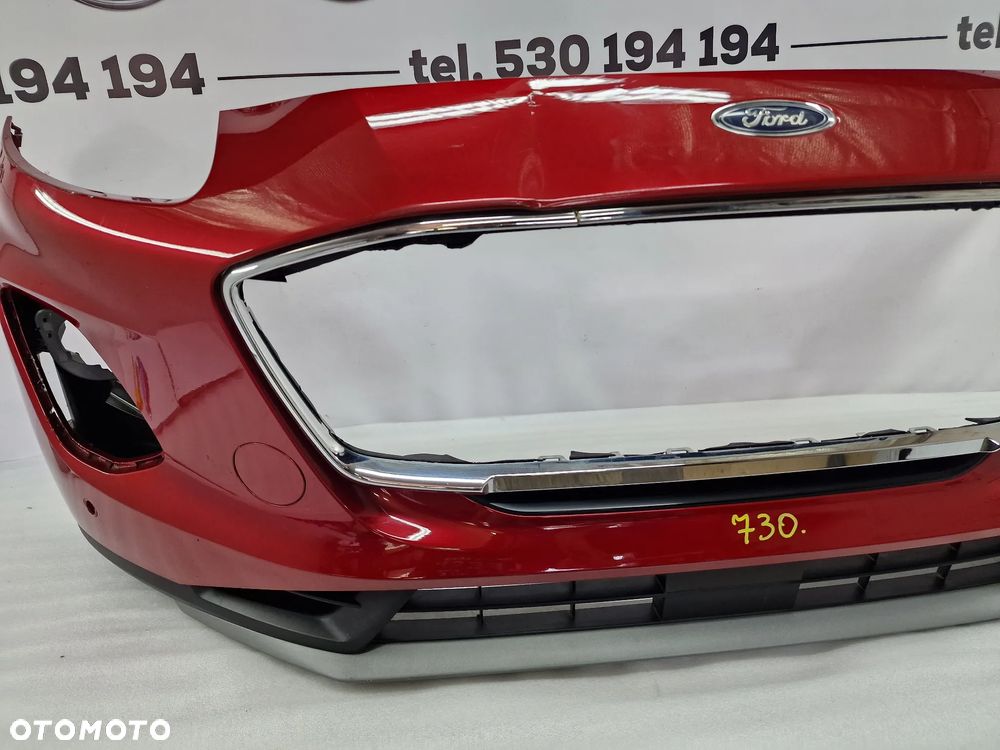 FORD PUMA MK2 II TITANIUM 19- ZDERZAK PRZEDNI PRZÓD NA 6X PDC + GÓRNE WZMOCNIENIE ZDERZAKA , NR L1TB-17757-A-PIA-01 , NR AUKCJI NZ730 - 9