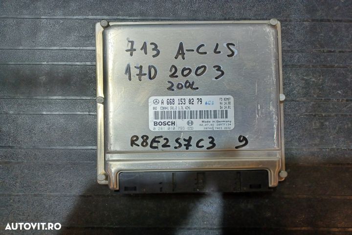 Calculator motor ECU A6681530279 - 1.7 D  A6681530279 - 1.7 D Mercede - 1