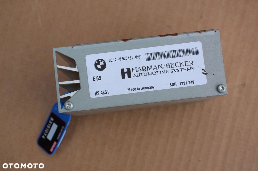 Wzmacniacz samochodowy HI-FI BMW e60 e61 e63 e64 6920461 harman becker - 1