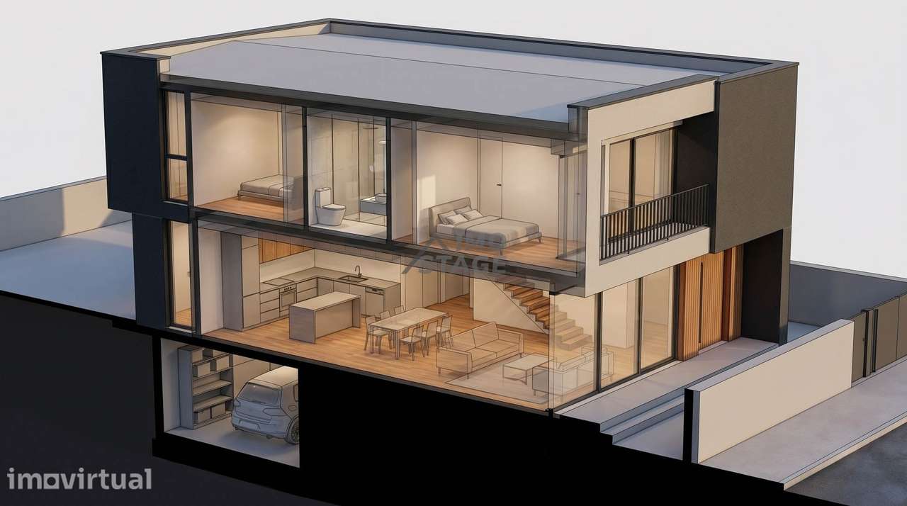 Terreno com Projeto Aprovado para Moradia V3 em Valongo - Grande imagem: 3/24