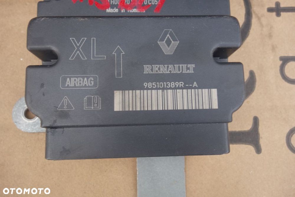 SENSOR MODUŁ PODUSZEK RENAULT CLIO IV 985101389R - 2