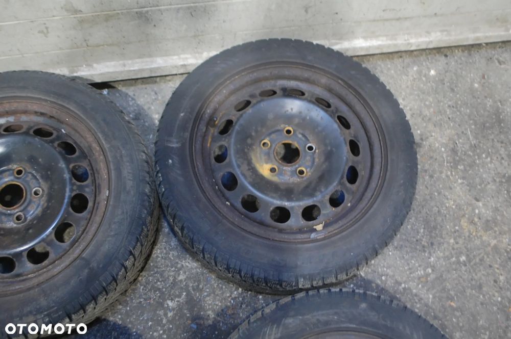 FELGI STALOWE + OPONY ZIMOWE 205/55R16 1K0601027A 5X112 ET50 6.5J SEAT LEON II VW SKODA AUDI - 14