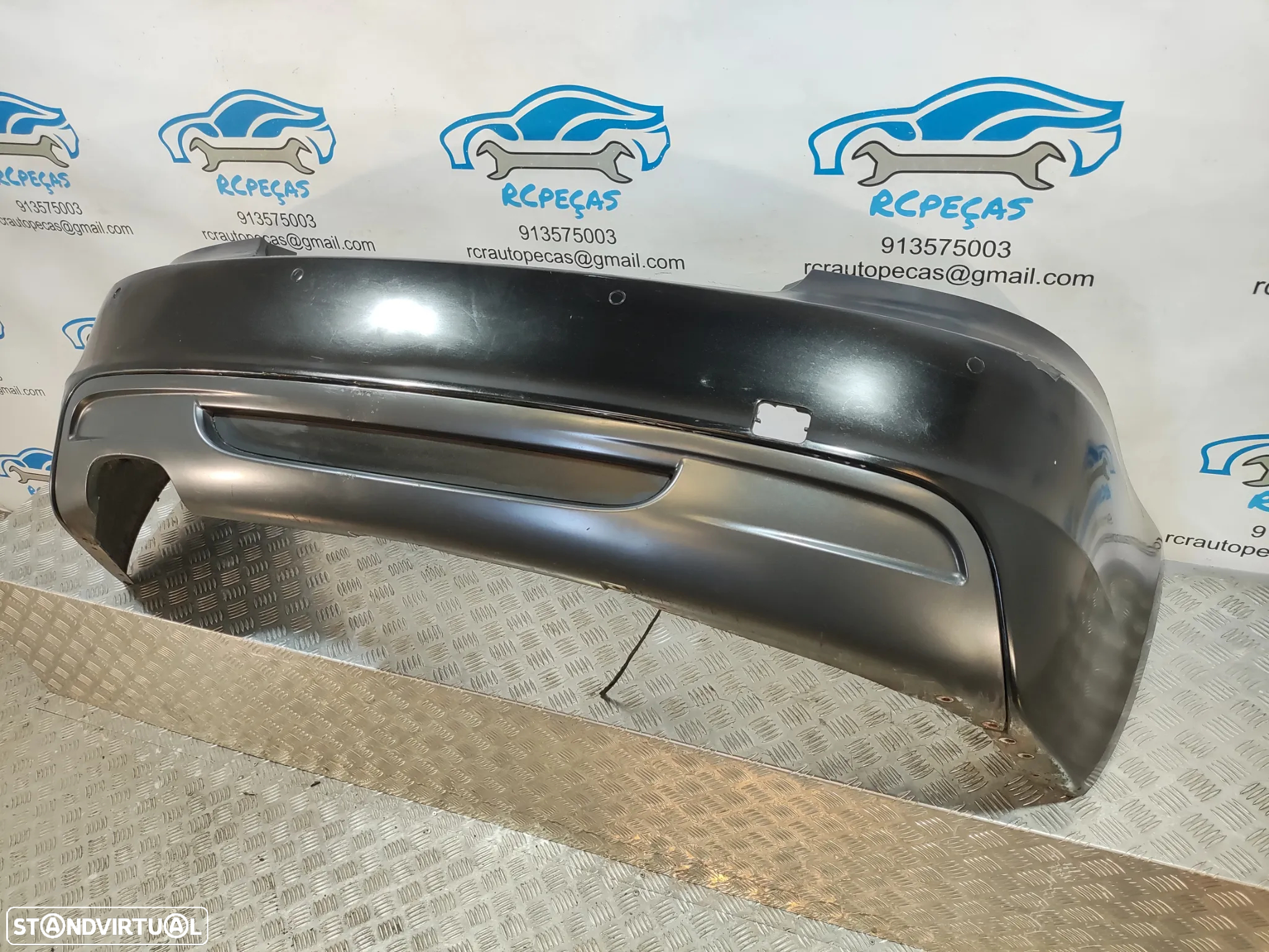 PARACHOQUES TRASEIRO TRÁS BMW SERIE 1 E82 COUPE E88 CABRIO PACK M SENSOR SENSORES PARA-CHOQUES PARA CHOQUES ORIGINAL - 9