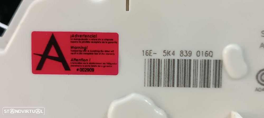 FECHADURA PORTA TRASEIRA DIREITA SEAT LEON (5F1) REFERENCE - 4