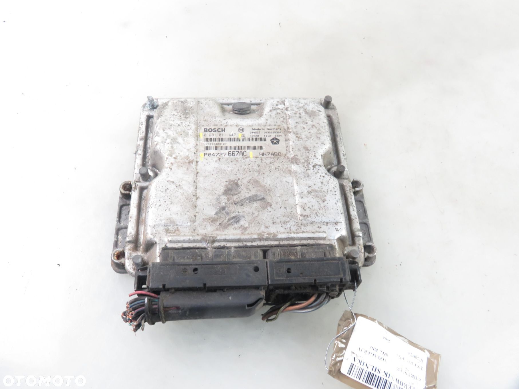 STEROWNIK CHRYSLER VOYAGER IV (RG, RS) 2.5 CRD P04727667AC 0281011447 - 1