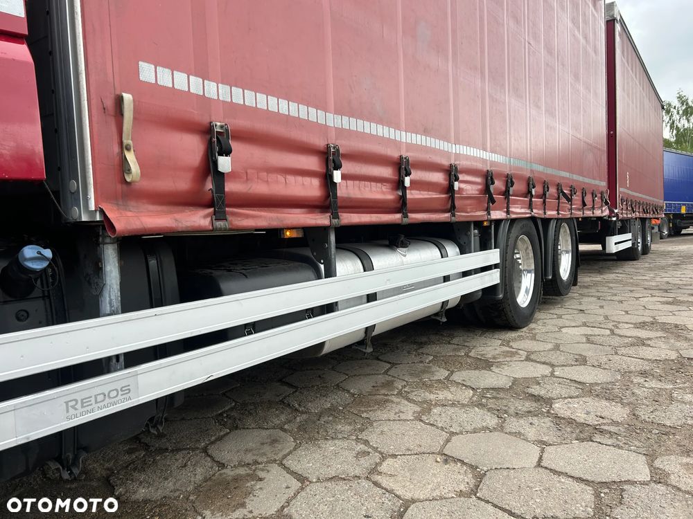 DAF XF 106 480 RETARDER / ZESTAW TANDEM / ALUFELGI / KONTRAKT SERWISOWY / 3 OŚ PODNOSZONA BLIŹNIAK / DAF + PRZYCZEPA / ZABUDOWY REDOS PODNOSZONY DACH / OSIE SAF / ŚWIATŁA LED / 2019 ROK !! - 14