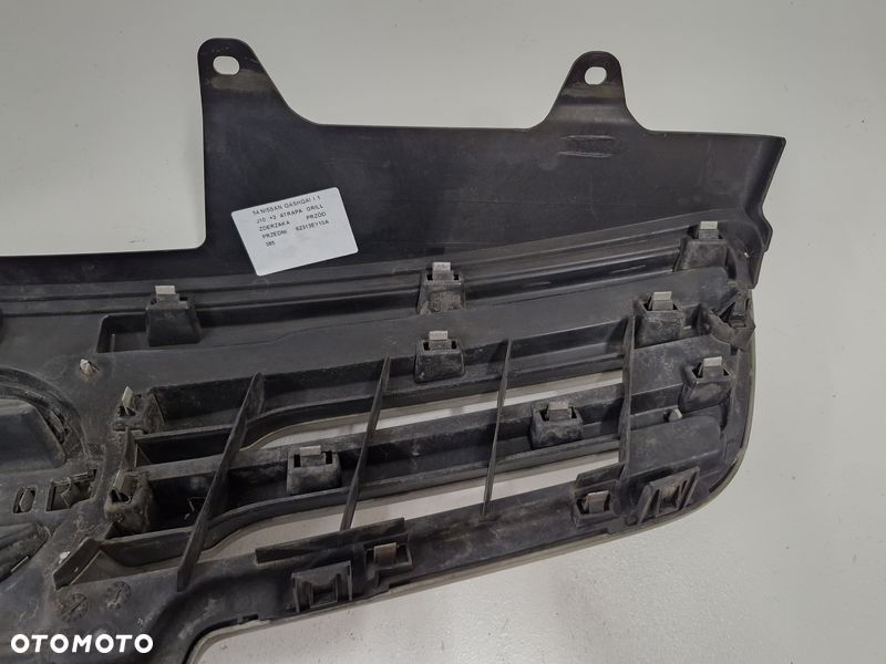 nissan qashqai 1 i j10 +2 przedlift grill atrapa chłodnicy zderzaka 62313ey10a - 9