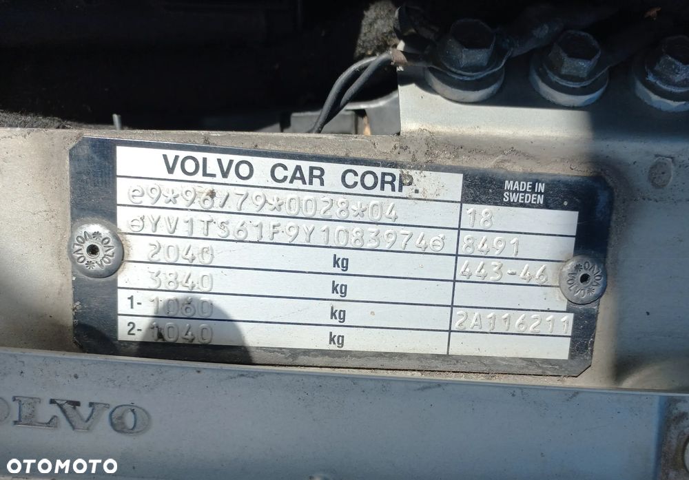 Volvo S80 2.4 Benzyna automat 99r 443-46 wszystkie części - 6
