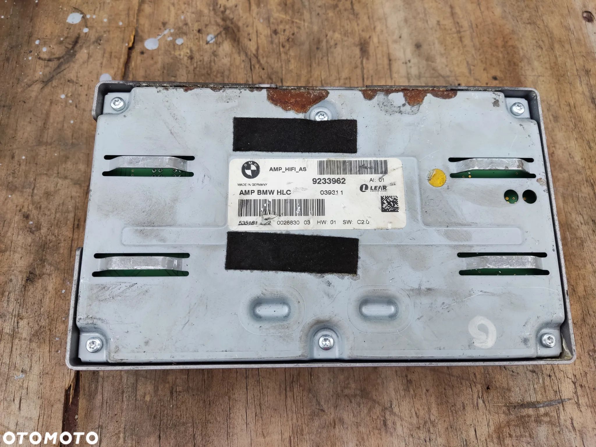 BMW E90 WZMACNIACZ SYSTEMU HI-FI 9233962 - 1
