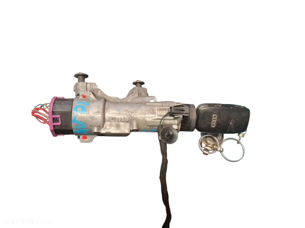 STACYJKA + KLUCZYK AUDI A4B6 4B0905851C - 1