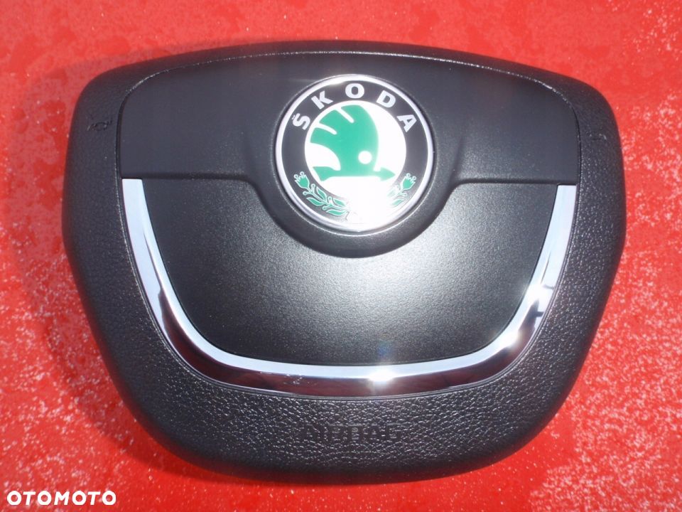 SKODA YETI PRAKTIK CITIGO FABIA OCTAVIA SUPERB II 2 ROOMSTER AIRBAG PODUSZKA POWIETRZNA KIEROWCY @@@ OKAZJA @@@ - 1