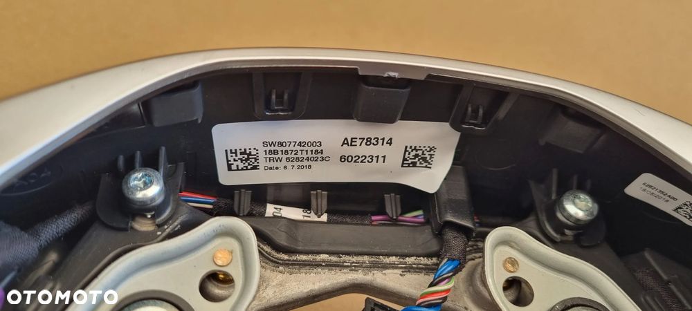 BMW 3 G20 G21 M-PAKIET 2019- Kierownica Skóra Oryginał - 23