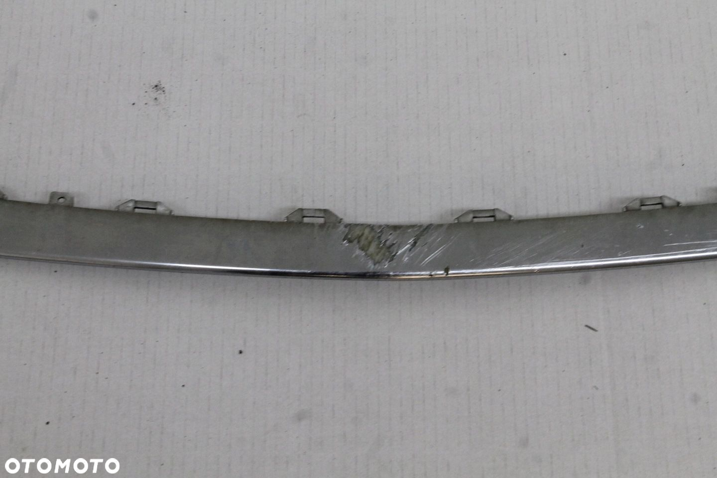 MERCEDES W212 LIFT LISTWA ZDERZAKA PRZEDNIEGO PRZÓD CHROM A2128852474 - 3
