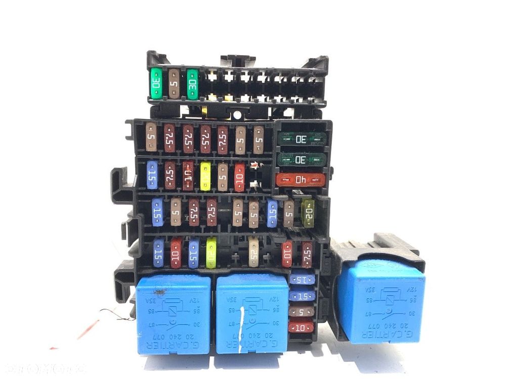 SKRZYNKA BEZPIECZNIKÓW  DACIA DOKKER nadwozie wielkoprzestrzenne (MPV) (KE_) 2012 - 2022 1.6 61 kW - 1