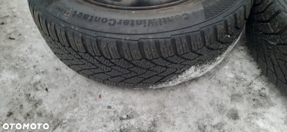 SEAT Skoda Volkswagen Audi Koła 14 zimowe 5 sztuk 4x continental 175/65/r14 1x 185/60/r14 rozstaw 5X100 OBSADZENIE 57,1 - 4