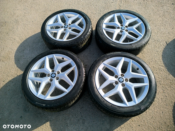 5x100 Alufelgi Felgi Aluminiowe 17 Koła Letnie Lato SEAT 6F0 6F IBIZA V 5 TOLEDO IV 4 SKODA FABIA IV 4 III 3 RAPID I II 2 VW POLO VI 6 V 5 POLO PLUS 6mm Legnica ALU-RAD 215/45