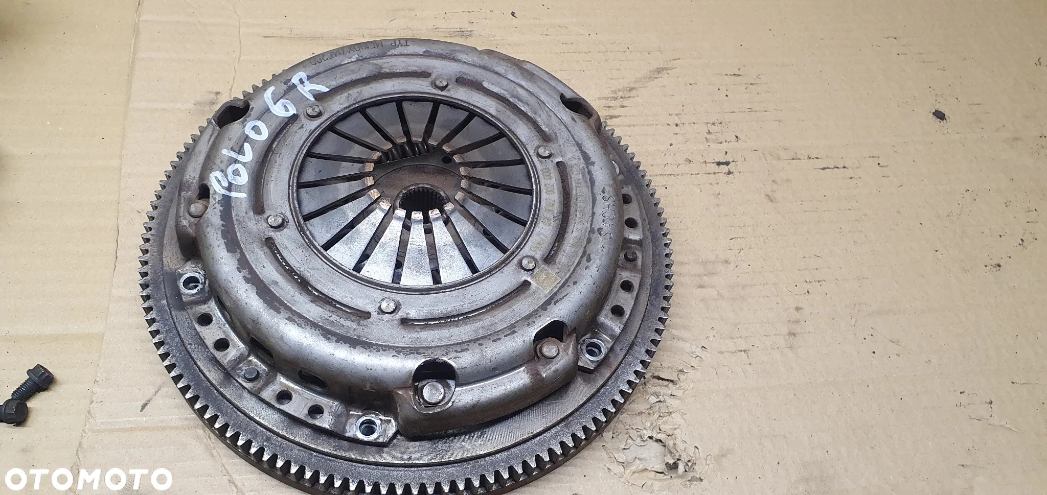 Sprzęgło koło tarcza docisk SACHS VW Polo V 6R 1.0 04C105269B 04C141031D - 9