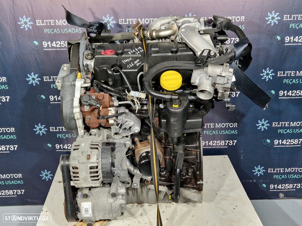 Motor usado F9Q818 RENAULT SCENIC II 2 1.9 DCI 130CV MEGANE LAGUNA F9Q 818 - 1