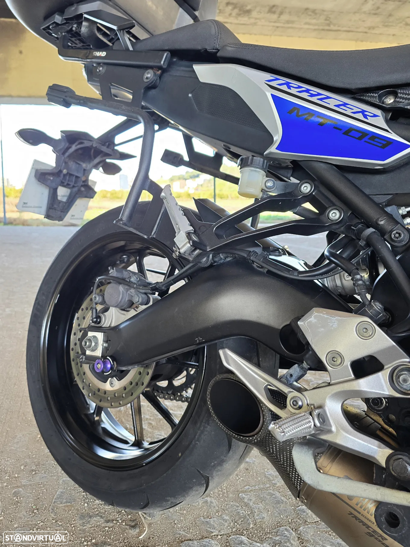Yamaha MT-09 Tracer Akrapovic c/ Malas - 11