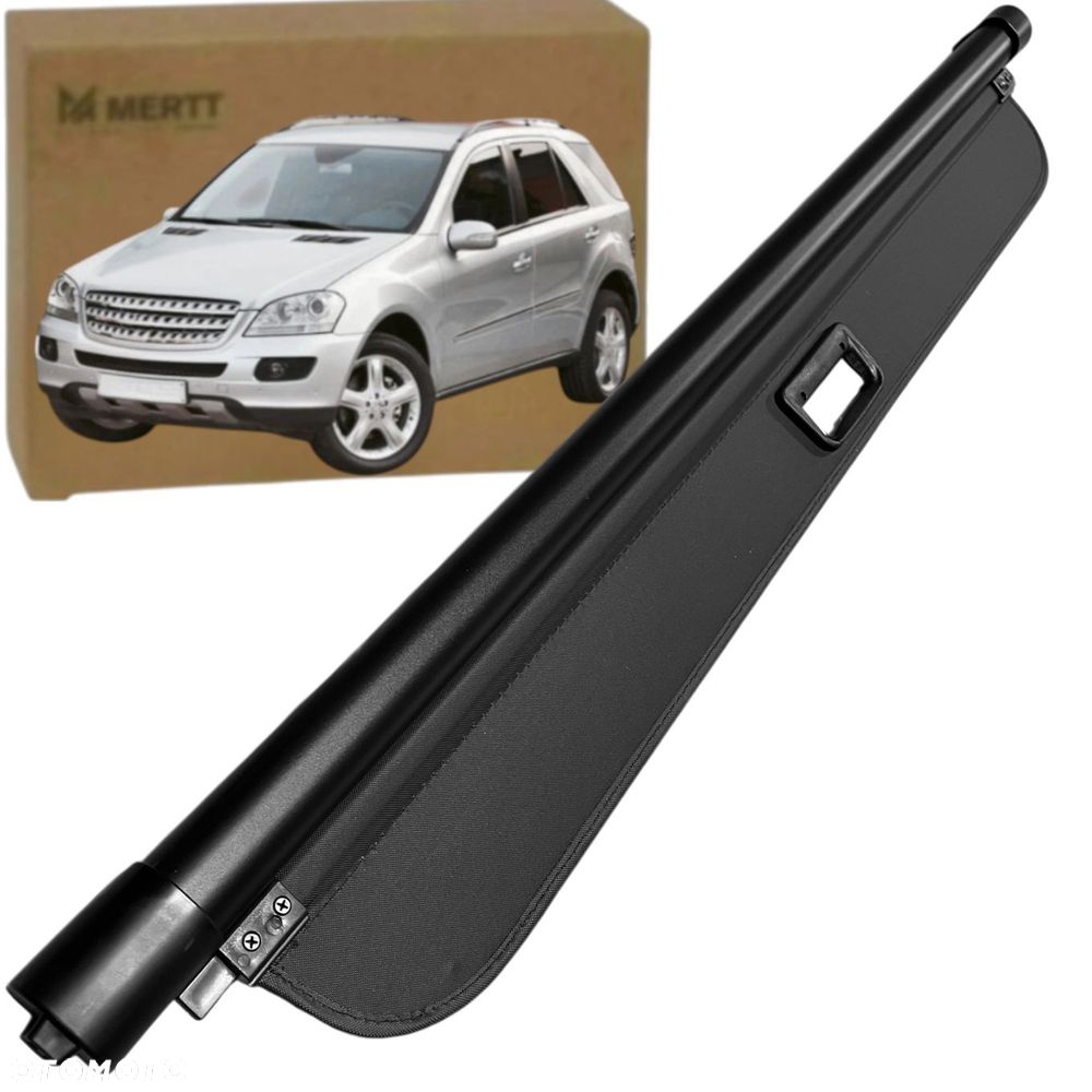 ROLETA BAGAŻNIKA TYŁ Mercedes ML W164 2006-2011 czarny kolor - 1