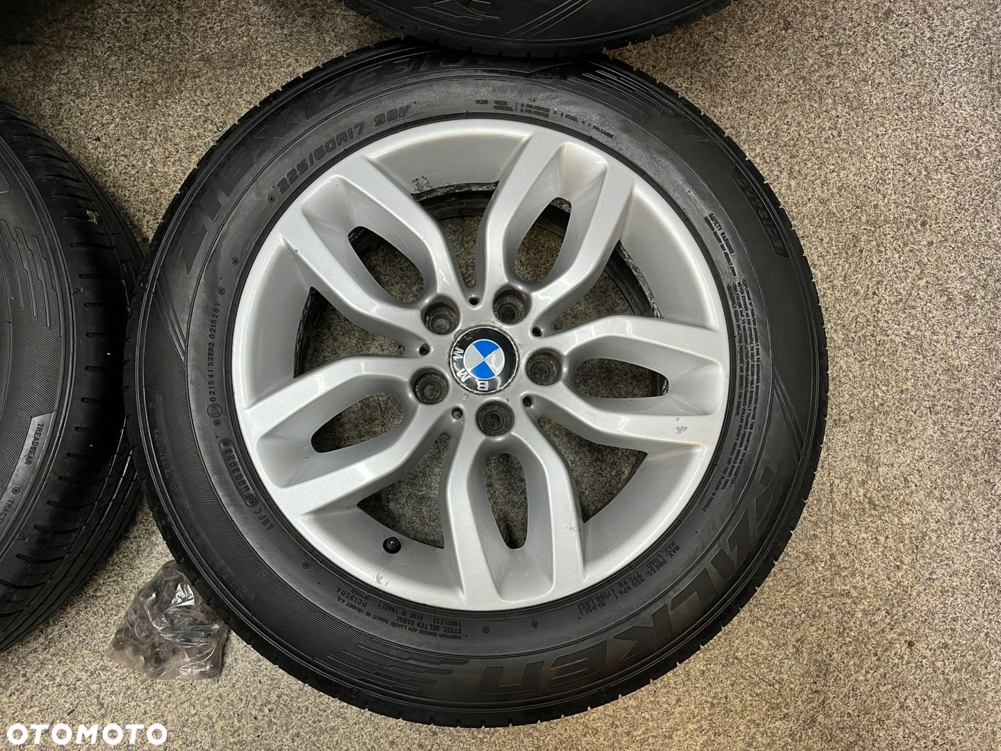 Kola alufelgi R17 5x120 ET32 7.5J opony LETNIE FALKEN 225/60 BMW F25 X3 F26 - 5
