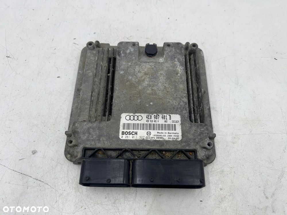 Komputer silnika Audi A8 D3 3.0 TDI sterownik ECU 4e0907401b 0281011327 - 1
