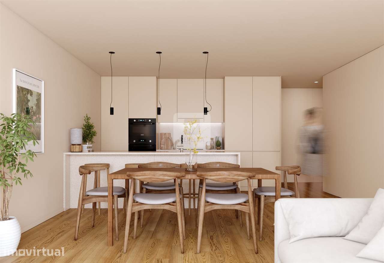 T1 Terraço 85 m2 e Garagem Matosinhos Sul | T1 Novo Porto | Sul 482 - Grande imagem: 5/15