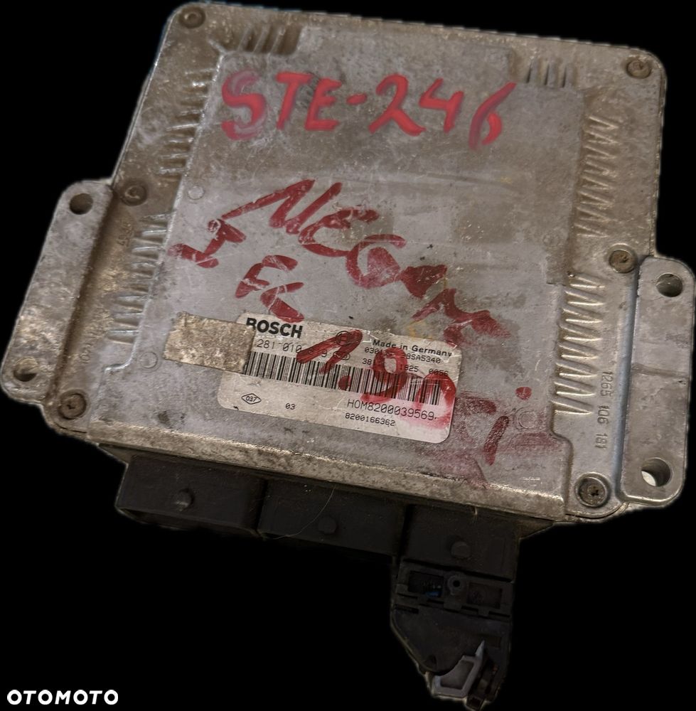 Sterownik Silnika ECU Komputer Renault 8200166362 - 1