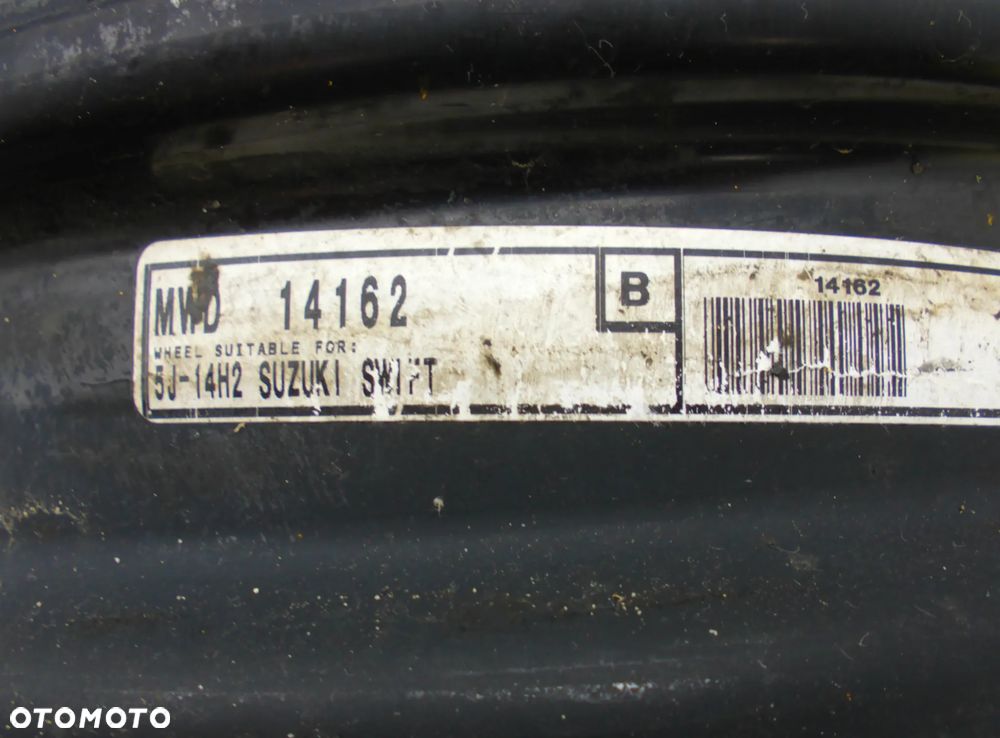 Toyota  Felgi stalowe Felga 14" 4x100 ET39 - 6