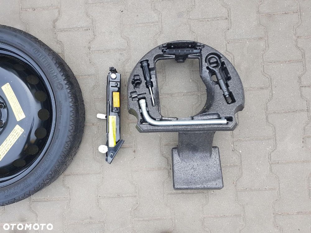 AUDI A6 C7 10-18r AUDI A7 18r- KOŁO DOJAZDOWE r20 LEWAREK KLUCZ UCHO - 2