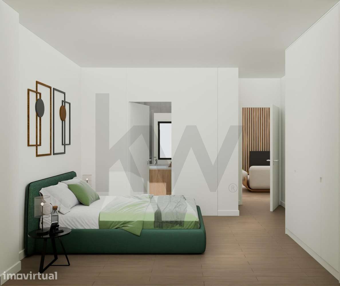 T2 com terraço de 28, 5 m2 e Vista Rio em Marvila | 2 Suites | Empreen - Grande imagem: 5/29