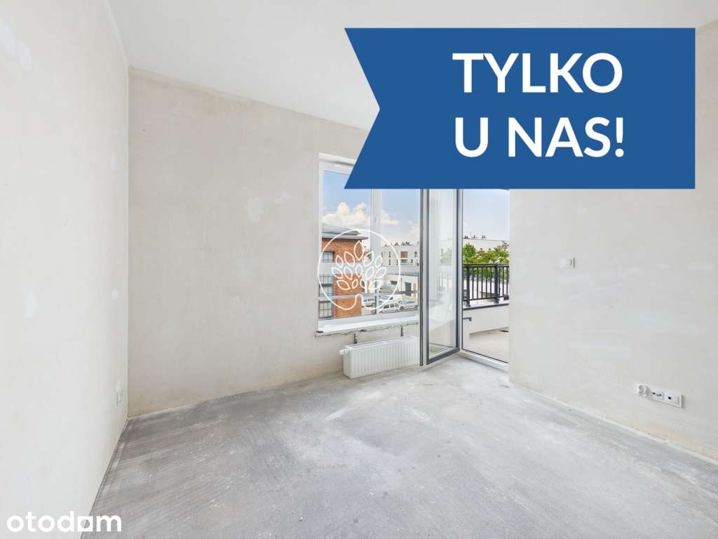 Nowoczesne 3 pokoje, balkon, 53,45 m², nowe