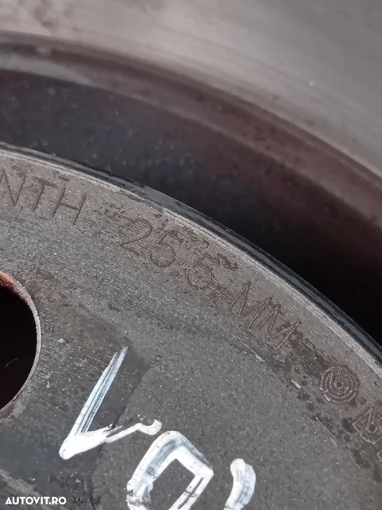 Set 2 Discuri Frana Fata Volvo S90 V90 2.0 D An 2016+ Diametru 25,5 In stare F Buna - 8