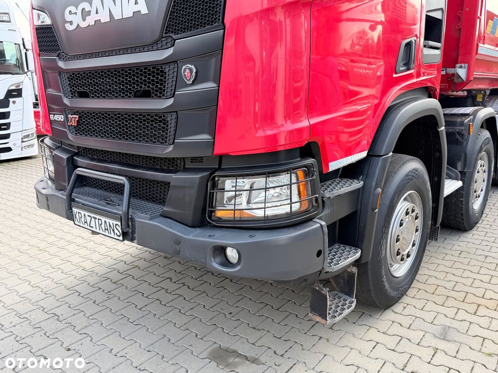 Scania Bordmatic MEILLER SCANIA R450 XT z Niemiec 8x4 wywrotka 3 Stronna 2020 - 27