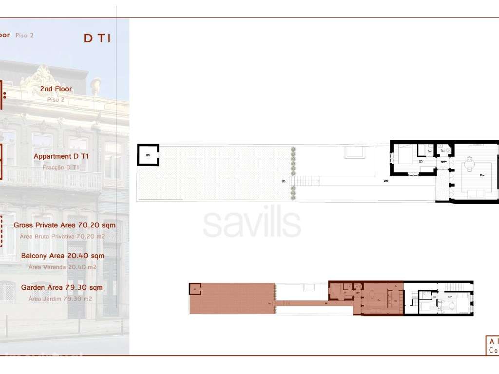 Apartamento T1 Alvares Cabral com varanda, Porto - Grande imagem: 5/5