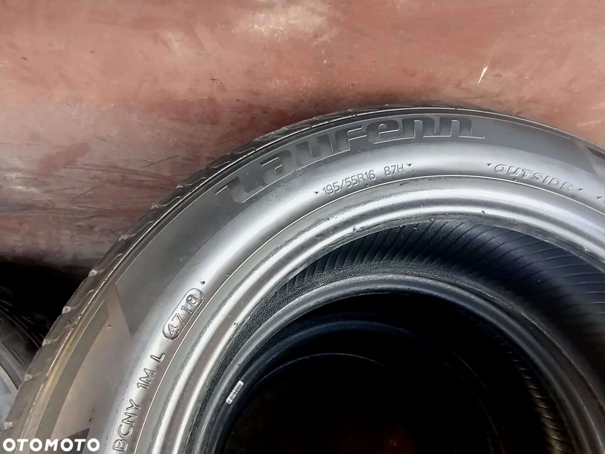 195/55R16 87H Opony Letnie Lato LAUFENN S FIT EQ 6mm Legnica ALU-RAD 195/55 - 10