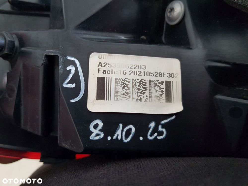 mercedes glc lift w253 lampa led lewy tył a2539062203 - 6