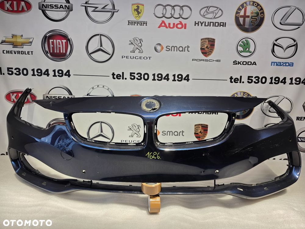 BMW 4 LIFT F32 / F33 / F36 13-17 LUXURY ZDERZAK PRZEDNI PRZÓD NA 6xPDC , NR 51117294651 / 7294651 , NR AUKCJI NZ1626 - 1