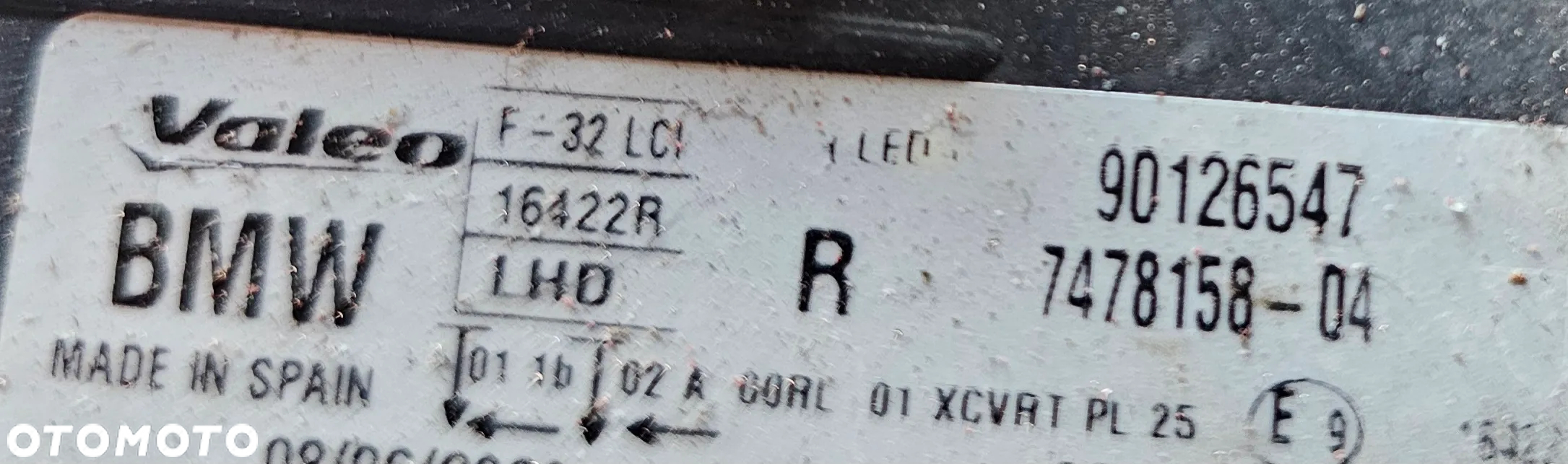 Bmw 4 Cabrio F33 F32 F36 M Pakiet LCI kompletny przód maska zderzak pas chłodnice lampy Led błotniki - 11
