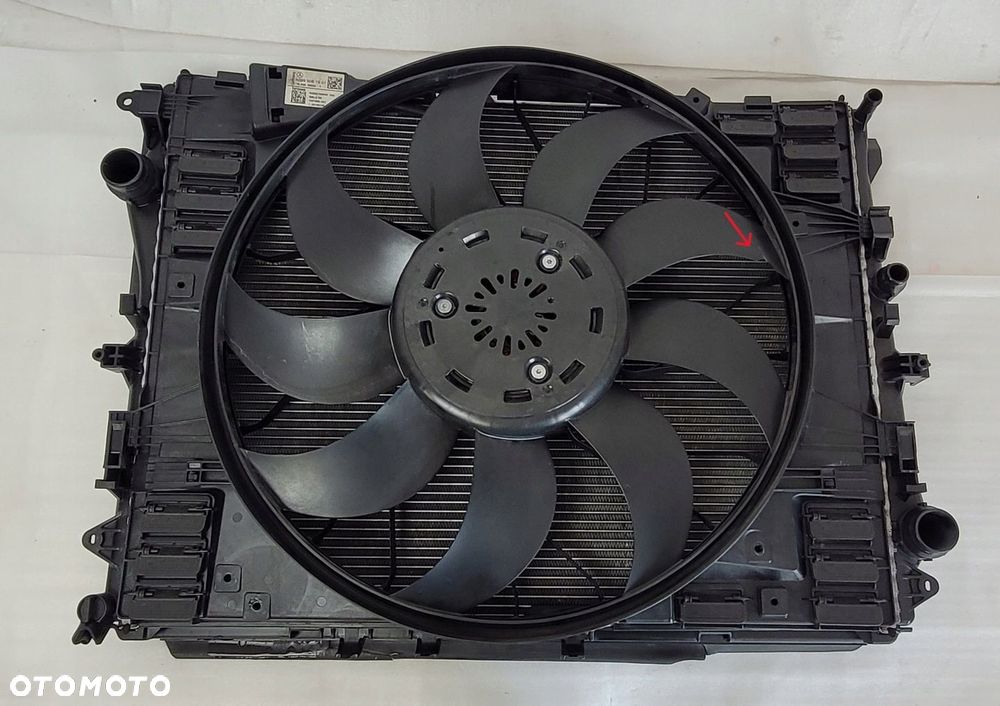 WENTYLATOR CHŁODNICA MERCEDES S-KLASA W222 1000W A0995007100 A0995007100 - 2