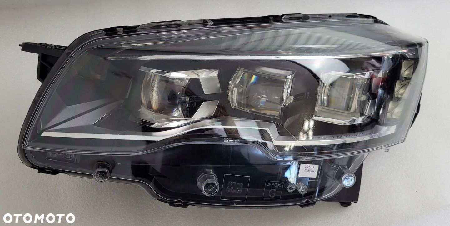 LAMPA LEWA PRZÓD FULL LED TECHNOLOGY PEUGEOT 508 I LIFT 2014- 9807241780 - 3
