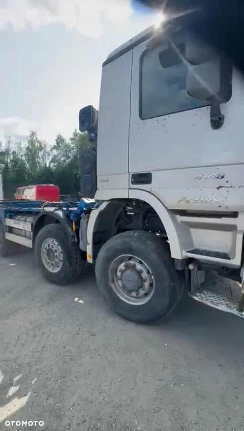 Mercedes-Benz Actros 4148 8x6 mp3, v6, euro 5, 55 000km org przebieg, podwozie z hydraulika - 6