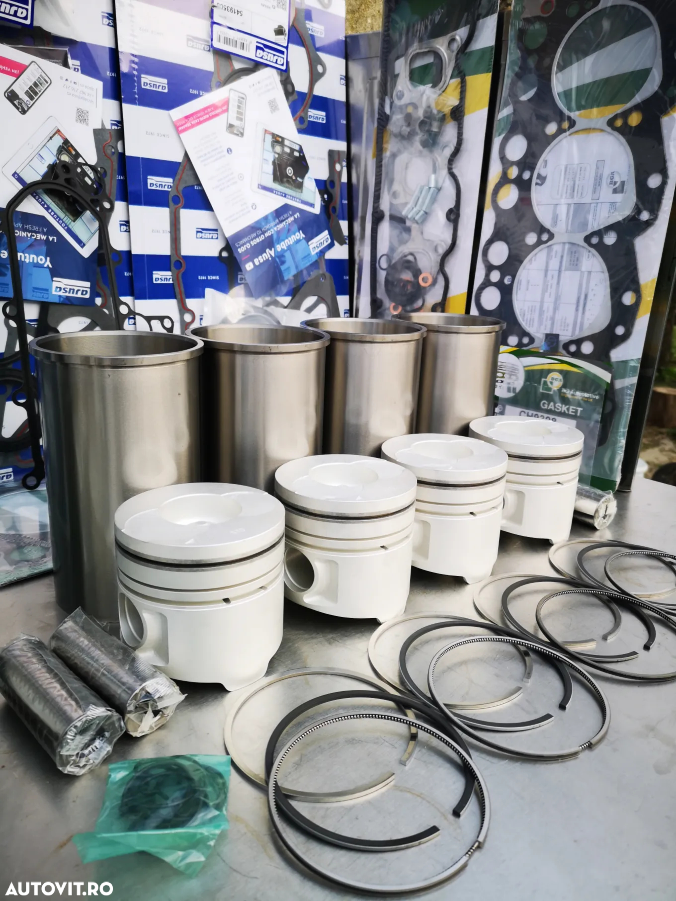 TURBO NISSAN 3000 BD30D BD30TI NISSAN ATLEON CABSTAR ECO-T100 TRADE PIESE SET MOTOR - 17