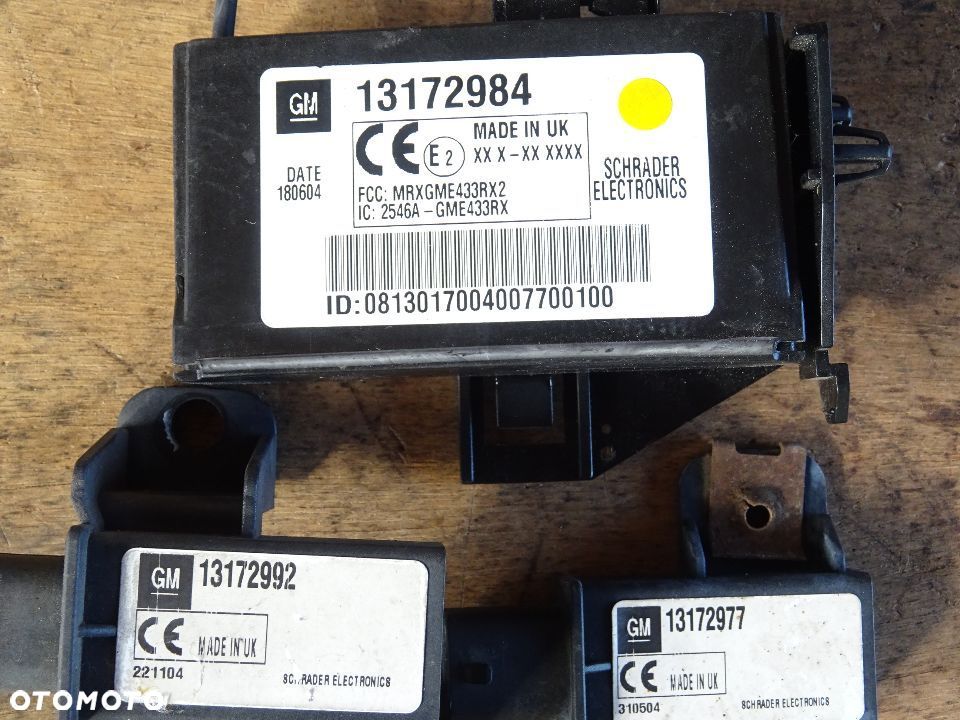 OPEL VECTRA C SIGNUM TPMS MODUŁ STEROWNIK CZUJNIK ODBIORNIK CIŚNIENIA W KOLE OPONIE KOMPLET - 3